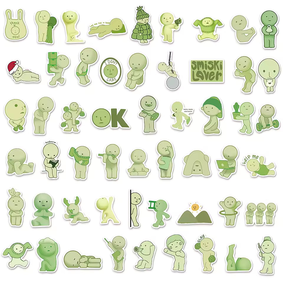 Simski Stickers Smiski Sticker Pack (10 PCS) – Sonny Angel EG