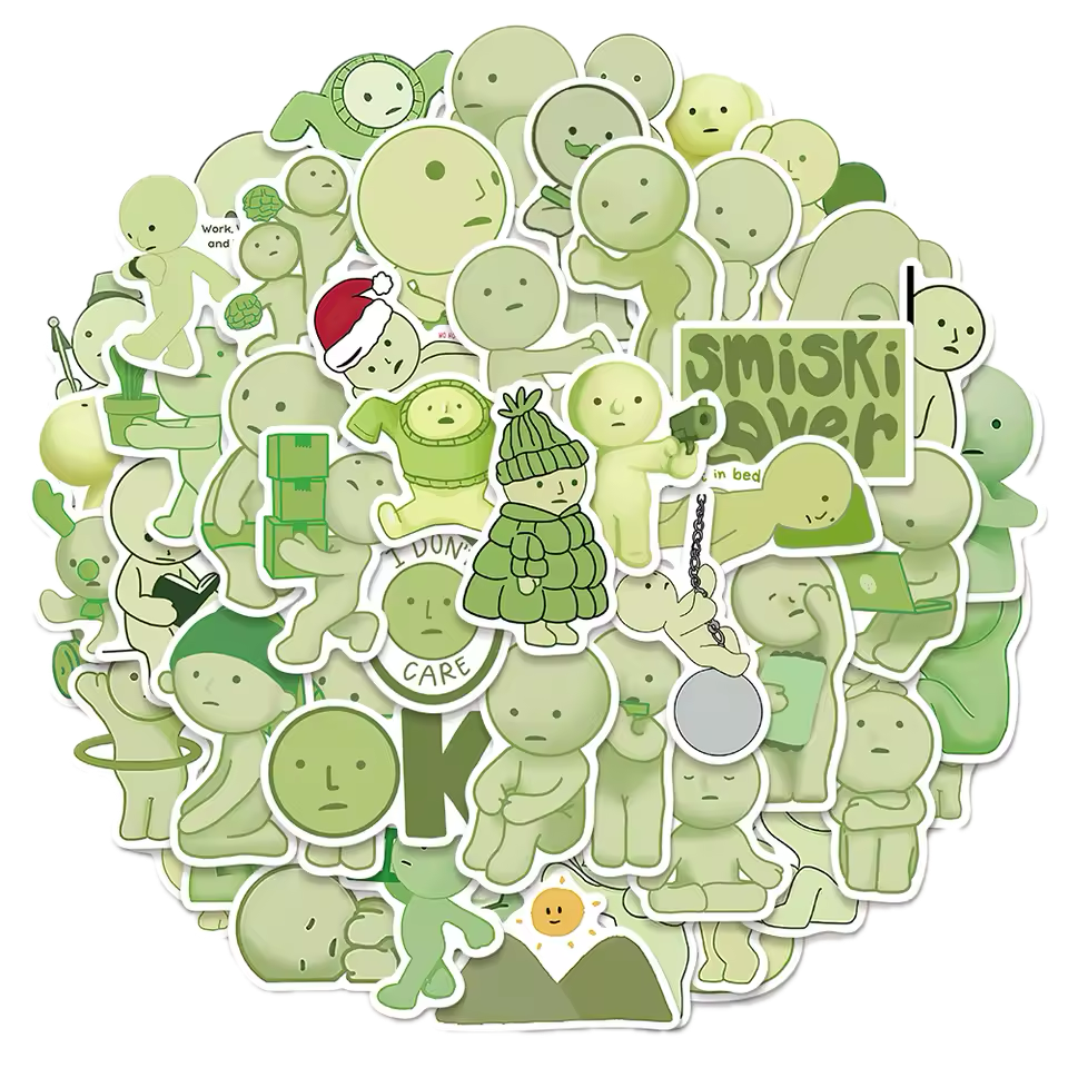 Smiski Sticker Pack (10 PCS)