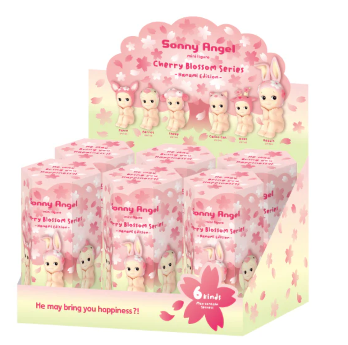 Sonny Angel Cherry Blossom Series Hanami (Sitting) Edition